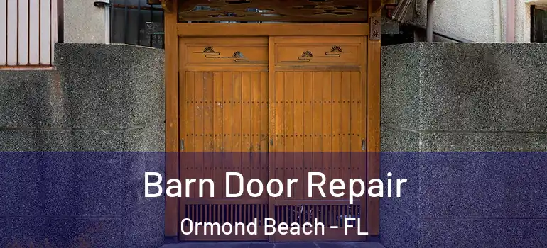 Barn Door Repair Ormond Beach - FL