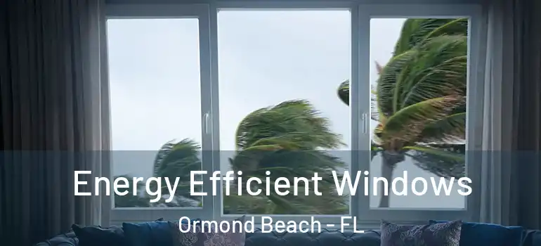 Energy Efficient Windows Ormond Beach - FL