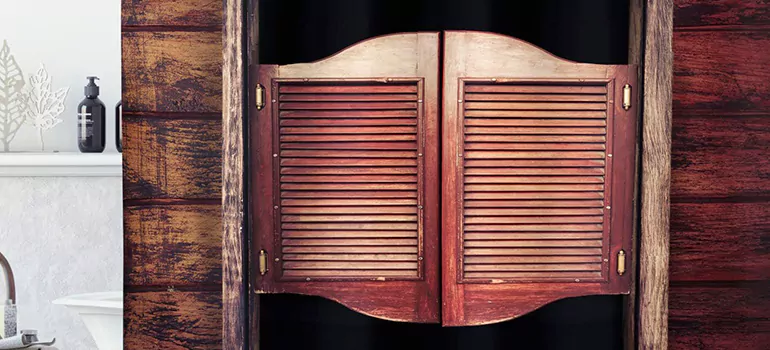 Installing Saloon Door Hinges in Ormond Beach, FL