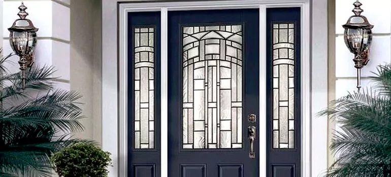 Stained Glass Door Panels in Ormond Beach, FL