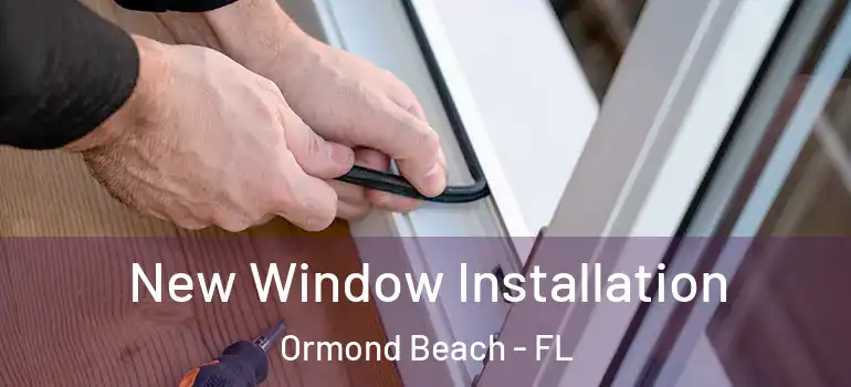 New Window Installation Ormond Beach - FL