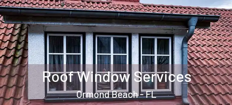 Roof Window Services Ormond Beach - FL