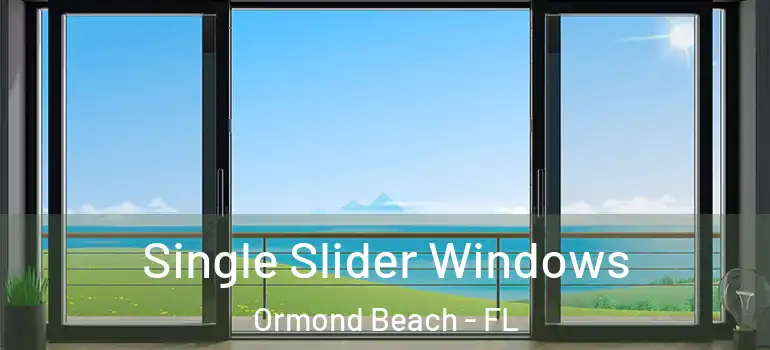 Single Slider Windows Ormond Beach - FL