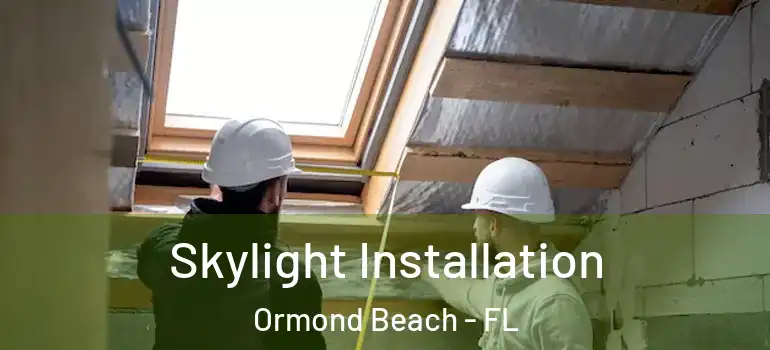 Skylight Installation Ormond Beach - FL