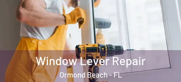 Window Lever Repair Ormond Beach - FL
